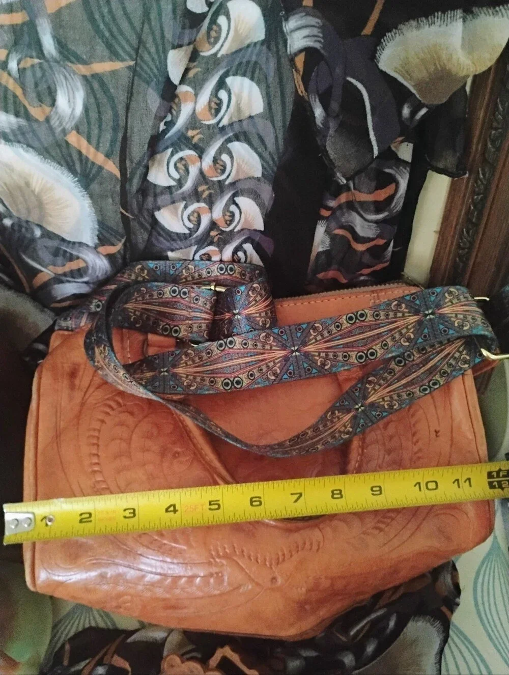 Vintage boho leather